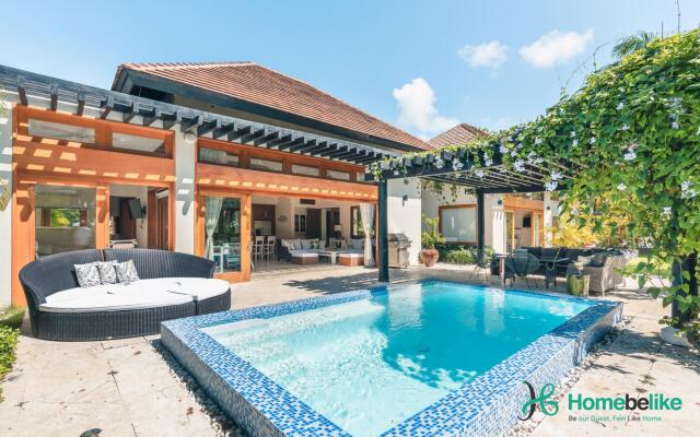 Private Pool Tropical Villa at Green Village B87