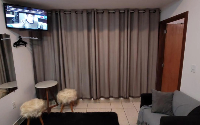 Suíte for Family ao lado da praça principal