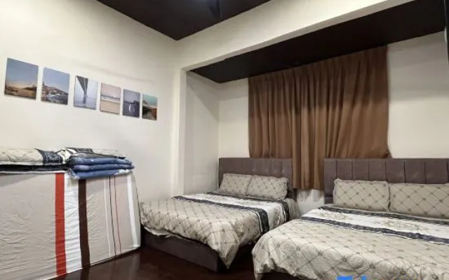 25 Pax Pool Villa Klebang 6B 4BR 10 MinToTown – Guest Rooms – Alor Gajah