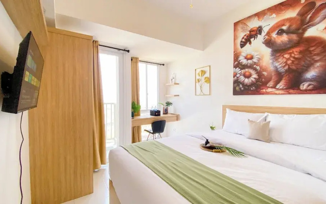 Modern And Tranquil Studio At Apartment Tokyo Riverside Pik 2