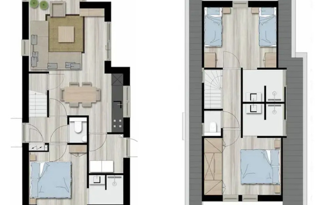 Luxurious, Stately Villa With Washing Machine, on a Holiday Park, Beach at 1 km