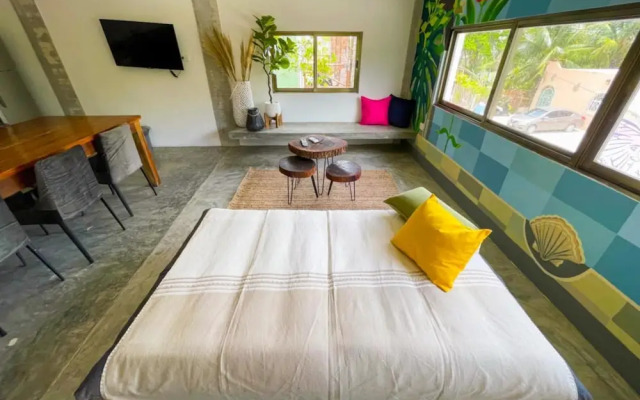 Jungle Duplex in Tulum Centre w Rooftop Patio Pool M