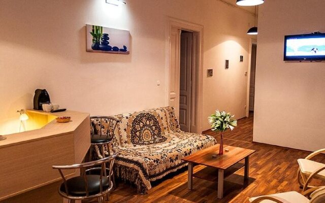 Inside Hostel Budapest