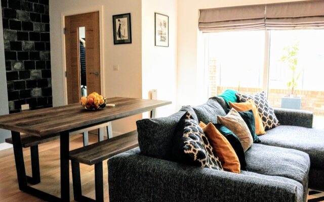 Contemporary Apartment With Garden