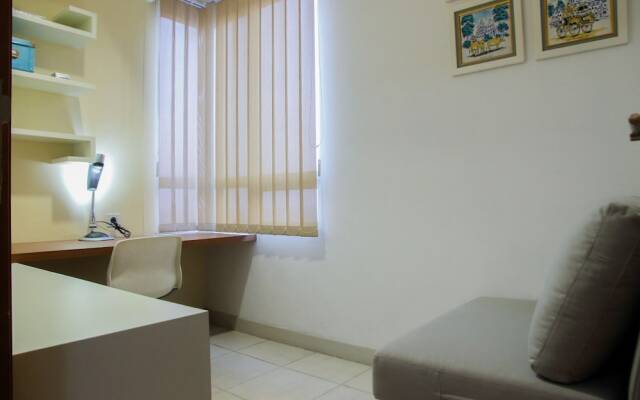 Modern 1BR with Sofa Bed @ Cinere Bellevue Apartment