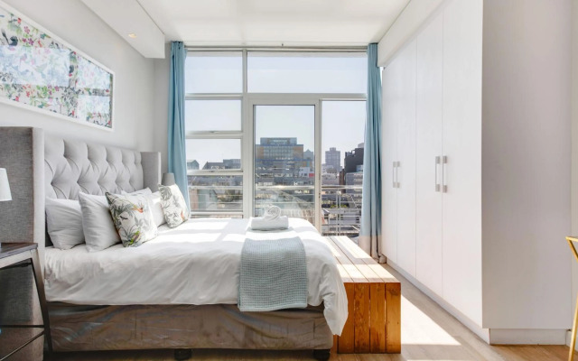 Eclectic Blue City View Apartment