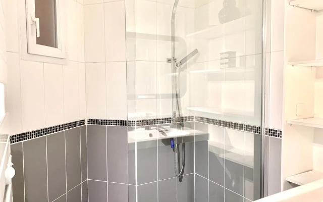 Blagnac : appartement T2 avec jardin, parking et climatisation