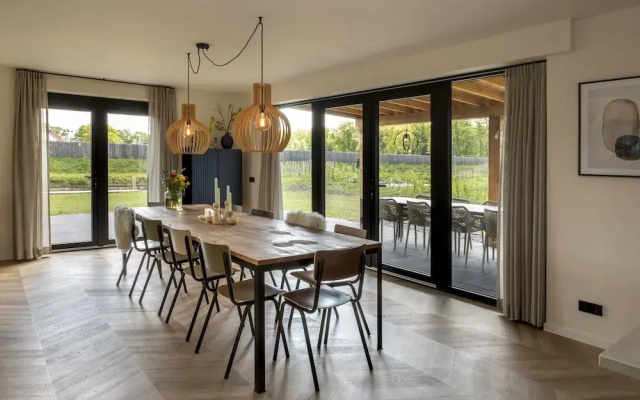 Beautiful Villa on the Water in Friesland