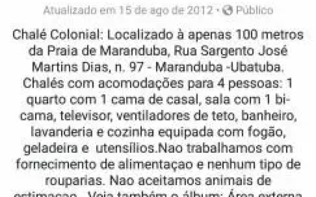 Chale Colonial