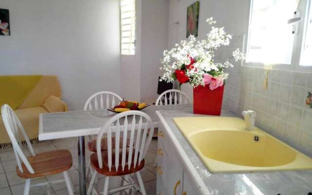 Apartment With One Bedroom In Le Moule With Wonderful Mountain View Shared Pool Furnished Garden