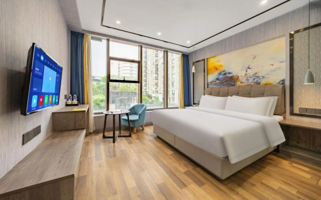Huanlesong Huayuan Hotel (Chongqing Jiangbei Airport Huixing Light Rail Station) – Guest Rooms – Chongqing