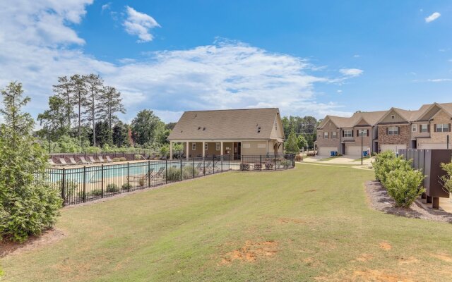 Lawrenceville Townhome w/ Community Pool Access!