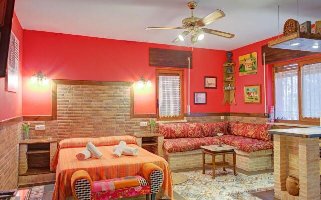 Rural apartment in Galapagar with bubble bath