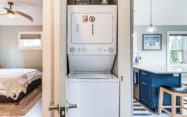 Walk to Dtwn: Charlevoix Condo w/ Fireplace