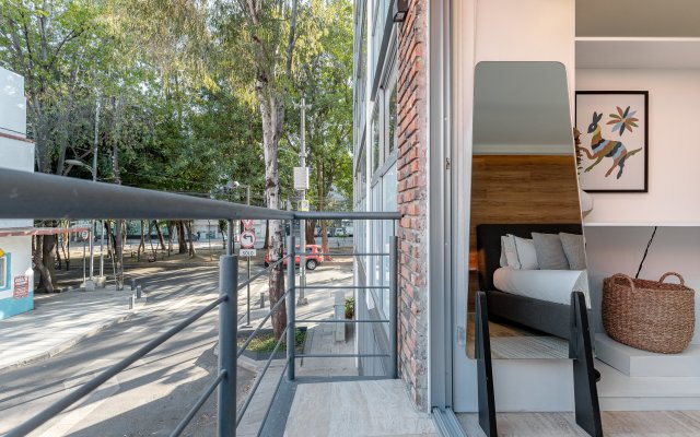 Casai Cozy One Bed Studio at Condesa Neighborhood