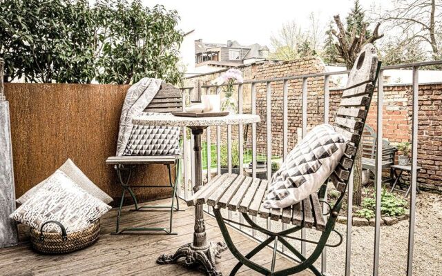 the backyard