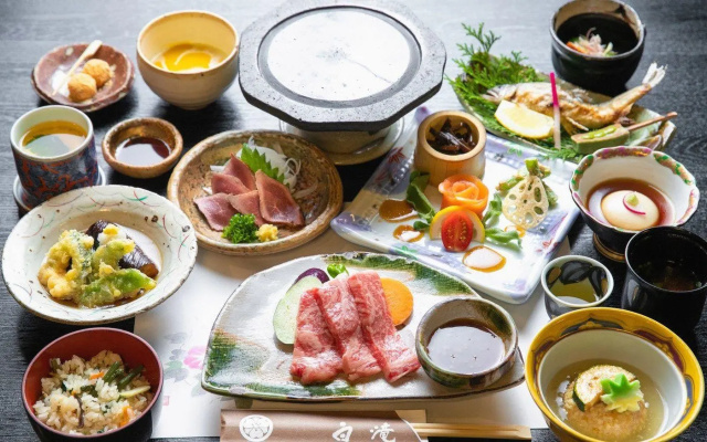Shirataki Hotel – Meal – Kokonoe