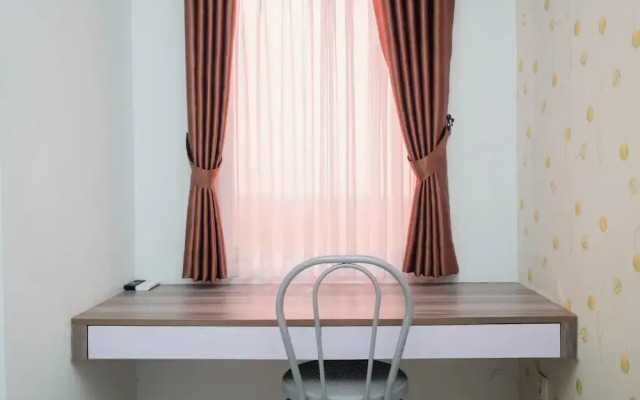 Minimalist Tamansari Mahogany Studio Apartment with City View