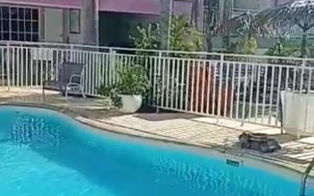 Appartement d'une chambre avec piscine partagee et wifi a Sainte Anne a 1 km de la plage