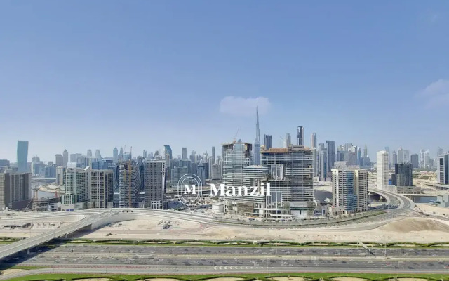 Manzil - Cozy 1BR in Paramount w Burj Khalifa View