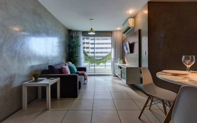 Sea View Praia de Iracema 2 Bedrooms 5 People 200mb Wifi By DM Apartments