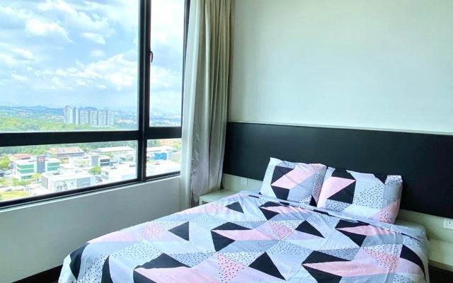 NEW Landmark Residence 2, Studio for 2 pax, High floor, Nice View, Free Parking, Budget Stay – Guest Rooms – Kajang