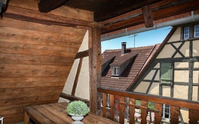 Un balcon sur les toits