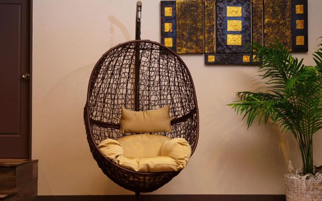 The miracle of blue hot spring