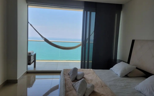 H2 Bocagrande Vista al Mar-Bahía