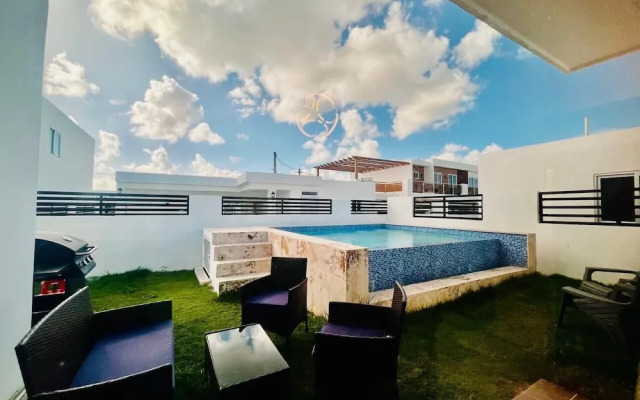 4BR 14 pax Twin Villa-Bbq & private pool
