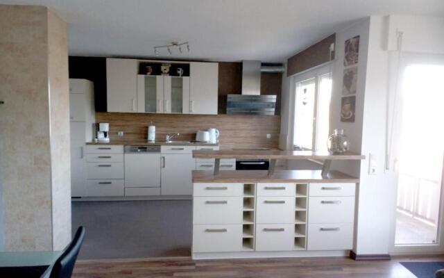 Panoramablick vom Obergeschoß