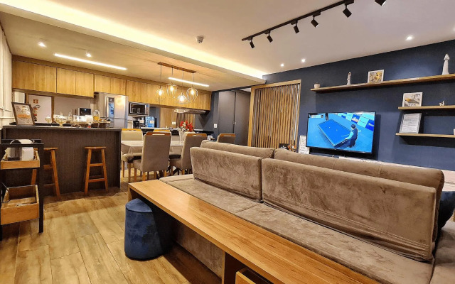 Loft Lindo com Ar Condic, WIFI, Perto de Capivari