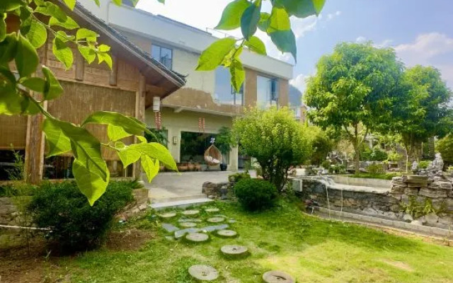 Recreation and health resort courtyard