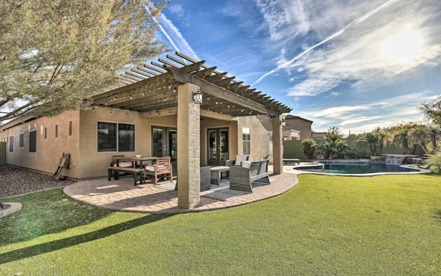 Sun-dappled Goodyear Home: Fire Pit, Pool, Patio