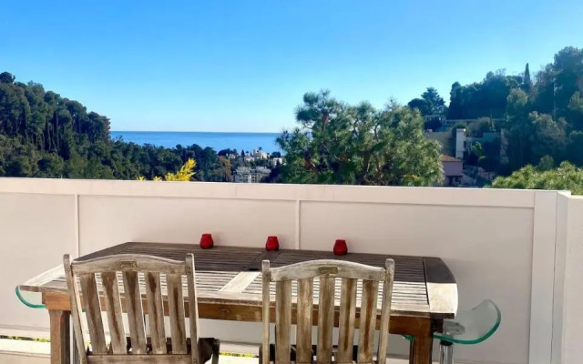 Appartement Luxe - 3 pièces avec vue mer, piscine et tennis
