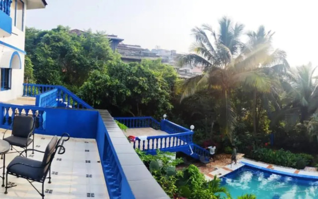 Amazing Hilltop 4 BHK Villa with Private Pool near Candolim