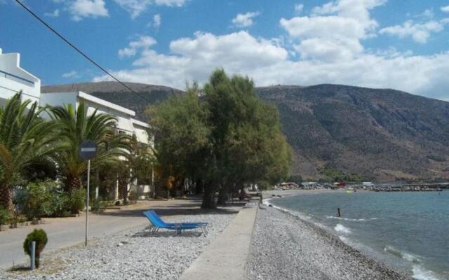 Luxury seafront house nearby Delphi