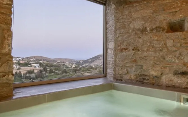 Villa Gaia Syros 1800 s Stone Building