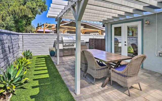 Sunny Orange County Abode w/ Fire Pit & Backyard!