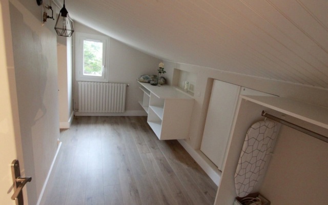 Apartement 120m with garden in a villa