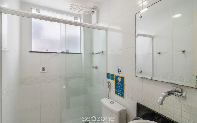 Apto térreo a 5min da Praia do Forte EMA101