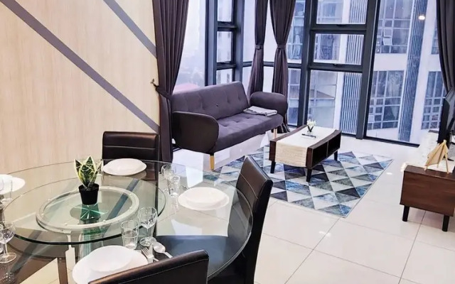 Cheras Minimalist Duplex Retreat for 8 Guests