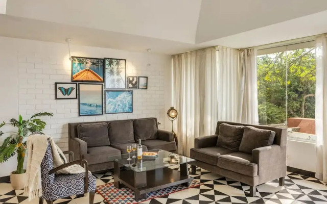 Elegant 2BR Apartment Near Candolim Coco Beach