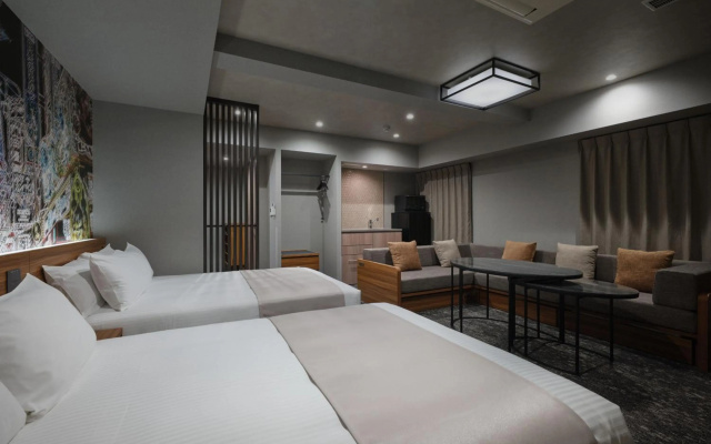 MONday Apart Premium Osaka Namba WEST – Guest Rooms – Osaka