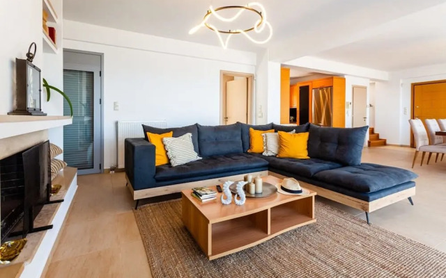 Aigli Luxury Villa - Panoramic Seaview Retreat