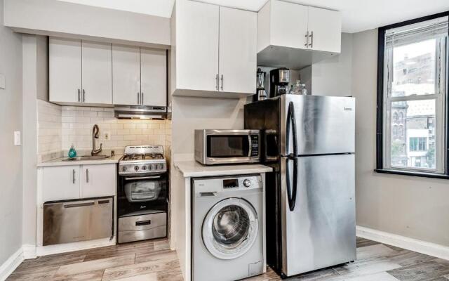 Elevator Newly Renovated Rittenhouse Square 1BR W/D, 3 Blocks to Park!