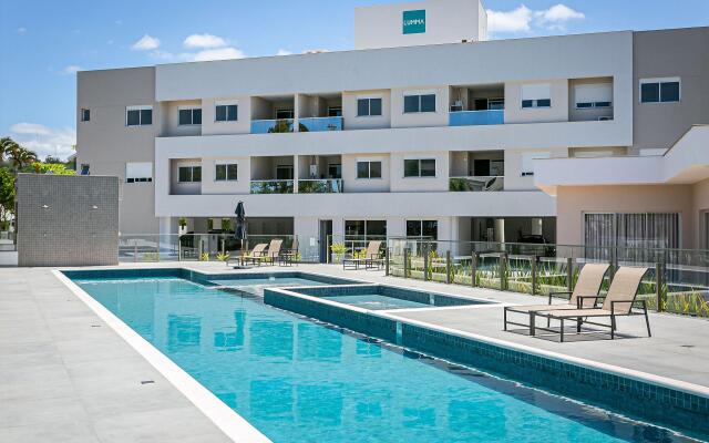 200 metros do mar com Churrasqueira #IA16