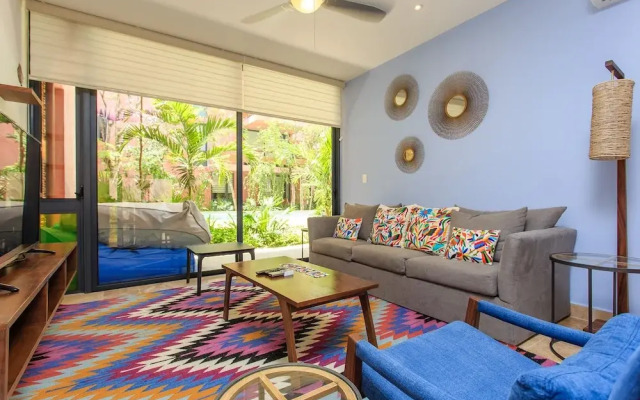 Vibrant Condo in Nature with Pool