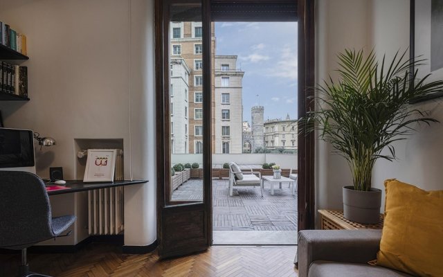 Dante 9 in Genova with 1 bedrooms and 1 bathrooms