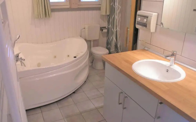 Ferienhaus mit Sauna im Ferienpark Mirow